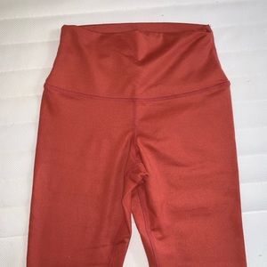 Alo Yoga Burnt Orange Leggings